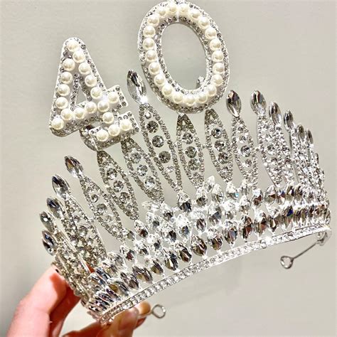 40th birthday crown|40th birthday tiara ideas.